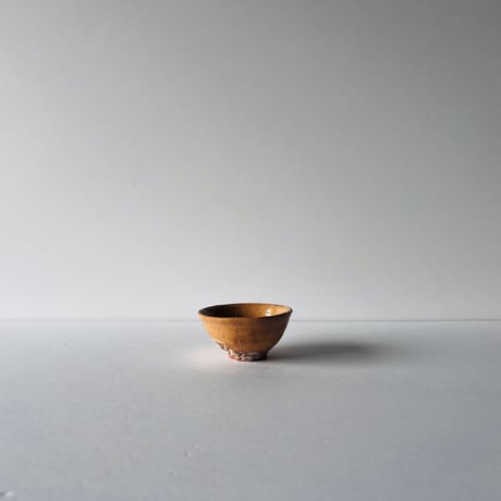 Tー47 辻村史朗　井戸ぐい呑　共箱付き　Shiro Tsujimura Ido Sake Cup with box