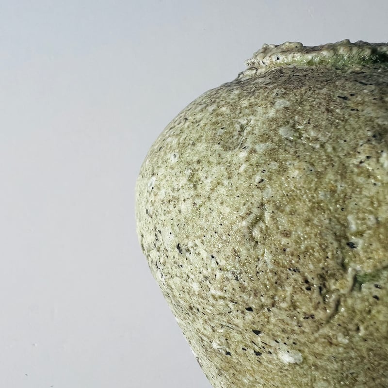 O−27 大平新五 信楽蹲掛花入れ | GARAGE MADE