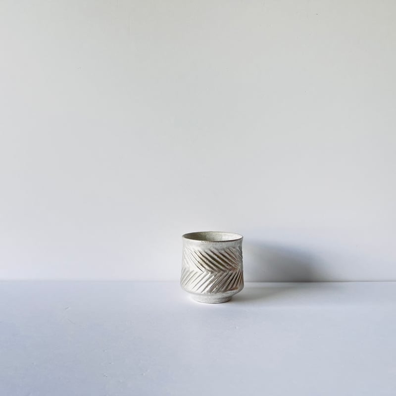 谷井直人　ビードロ×シルバー TNー54 谷井直人 銀彩ビードロマグカップ しのぎ Naoto Tanii