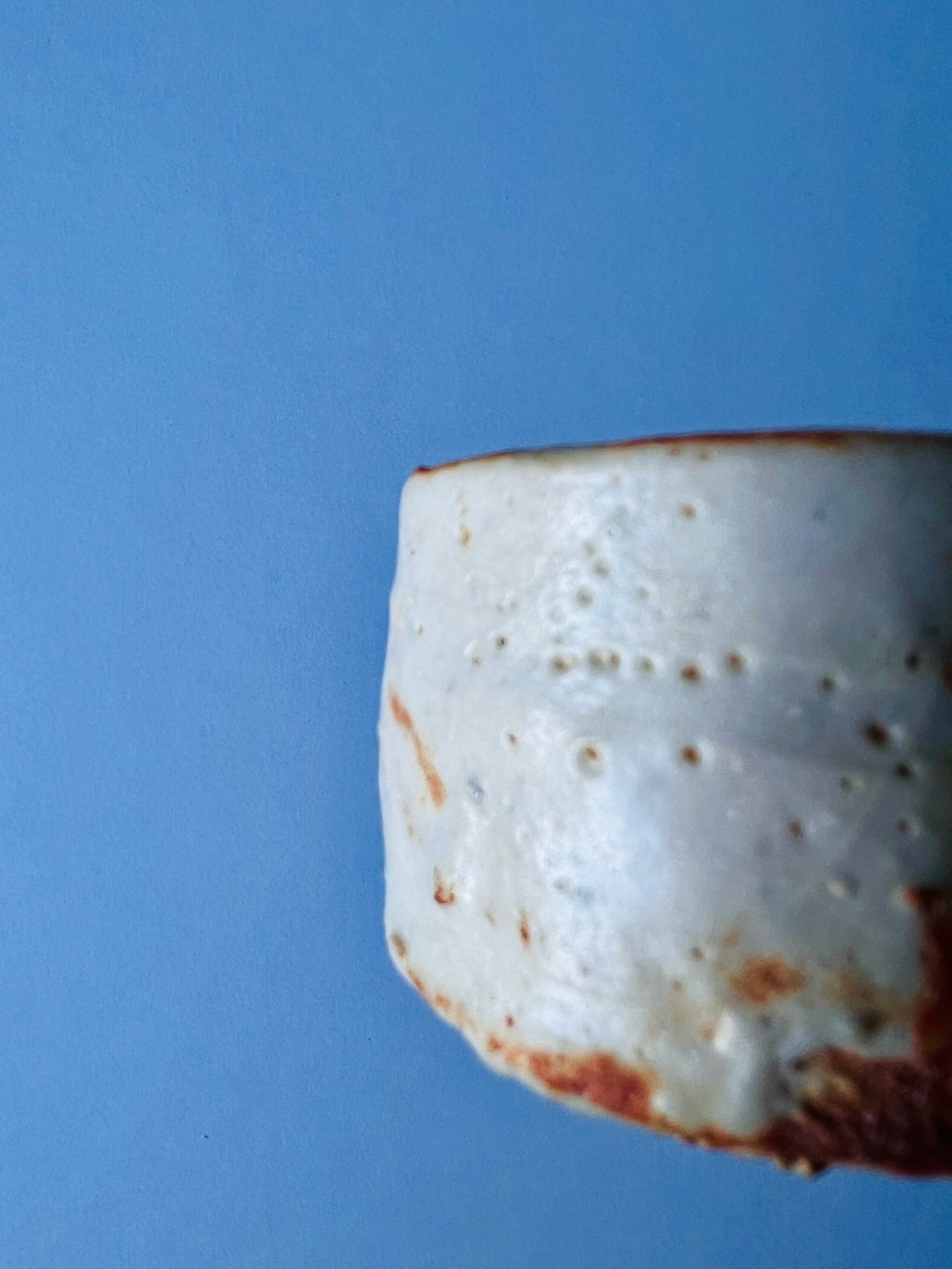 T−17 辻村史朗 志野ぐい呑 T-17 Shiro Tsujimura Shino sake