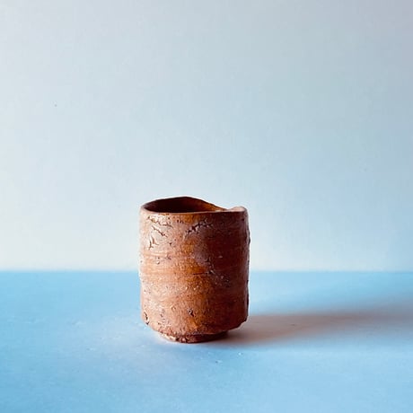 T−147 辻村史朗　井戸ぐい呑　共箱有　Shiro Tsujimura “Ido Guinomi”