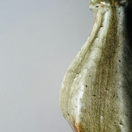 K−2 神山清子　信楽一輪挿し花入れ