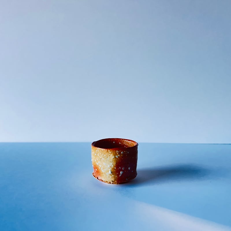 Tー95 辻村史朗 信楽ぐい呑 Shiro Tsujimura Shigaraki sake