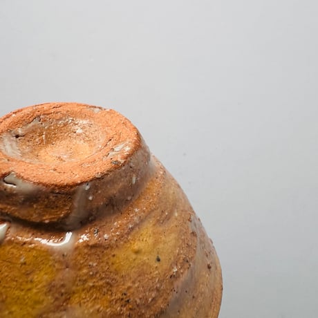 Tー44 辻村史朗　井戸ぐい呑　共箱付き　 Shiro Tsujimura Ido Sake Cup with box