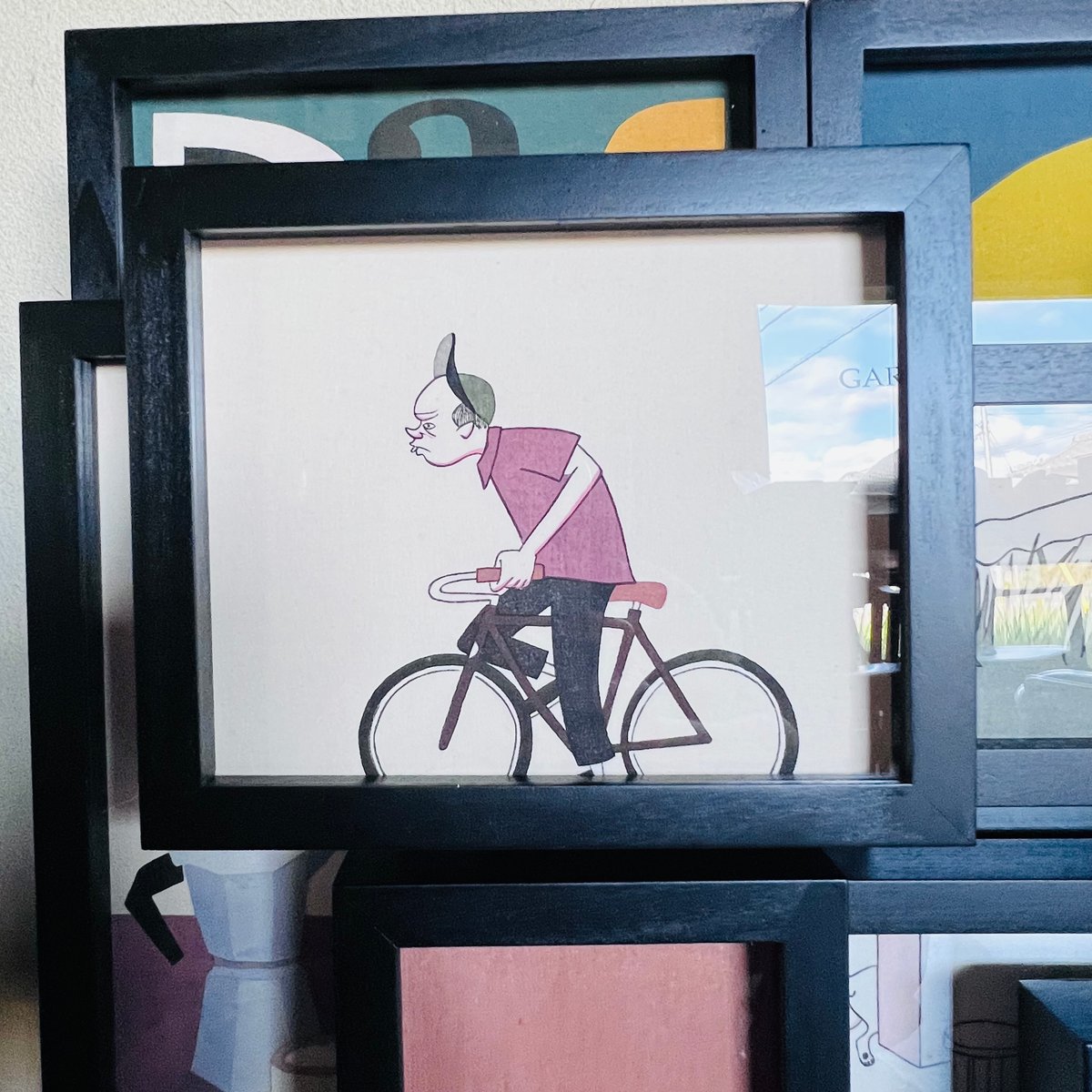 HY−2 花井祐介 「無題1」 木版画 | GARAGE MADE