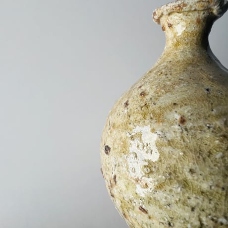 F−12 古谷和也　伊賀徳利　Kazuya Furutani – Iga Tokkuri (Sake Bottle)