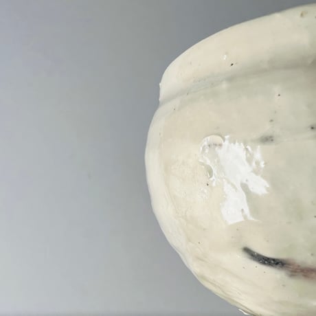 T−133 辻村史朗　粉吹ワインカップ大　共箱付（後日発送）Shiro Tsujimura Large Kofuki Wine Cup