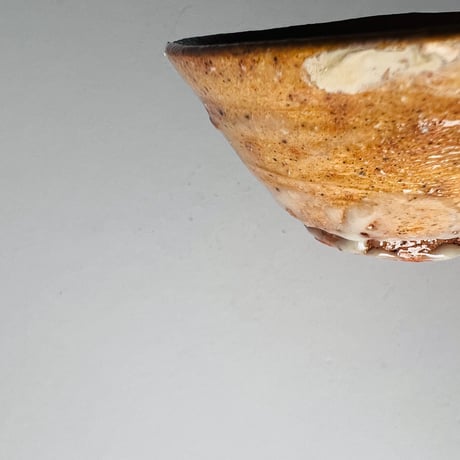 Tー45 辻村史朗　井戸ぐい呑　共箱付き　Shiro Tsujimura Ido Sake Cup with box