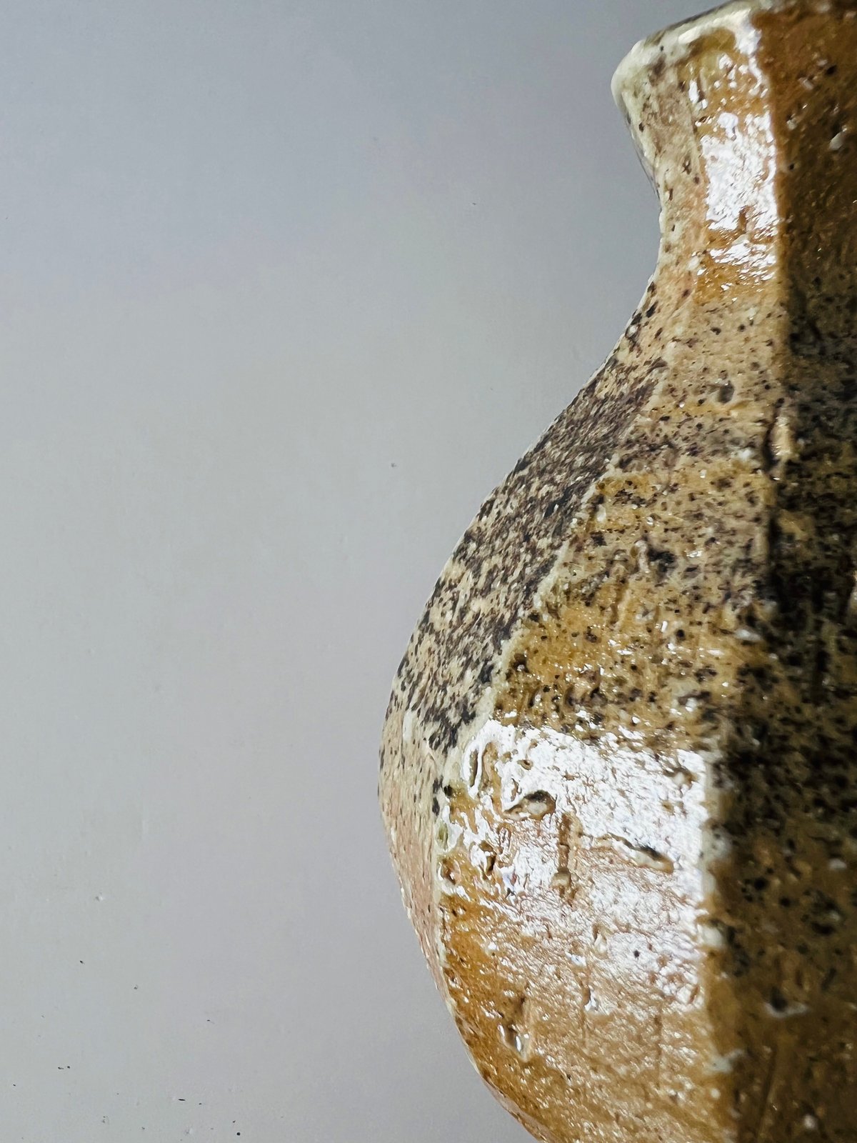 秀作 神山清子 「手桶花入れ」 K−10 神山清子 信楽手桶花入れ