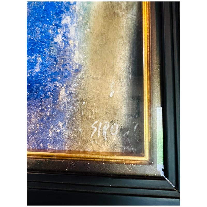 辻村史朗 油絵「椿」 絵画、書｜Paintings, Calligraphy