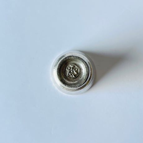 TN−131 谷井直人　銀彩ビードロ杯　Naoto Tanii Silver Bidoro Guinomi