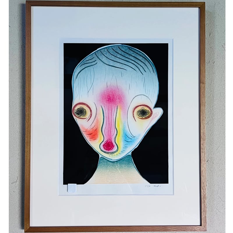 KIー1 加藤泉「無題1」木版画 Izumi Kato “Untitled 1” Woodbl