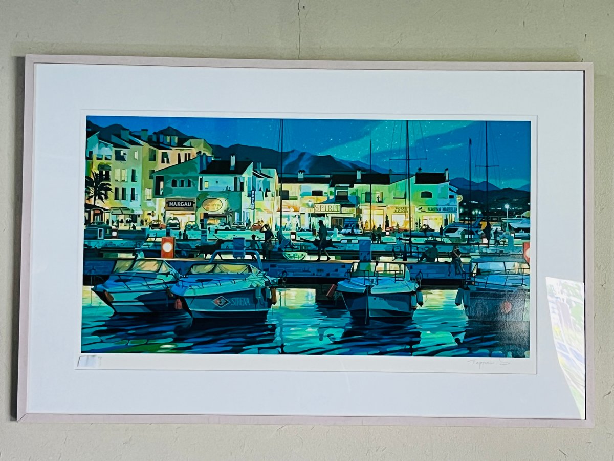 STー2 笹倉鉄平 「プエルトバヌス」シルクスクリーン Teppei Sasakura