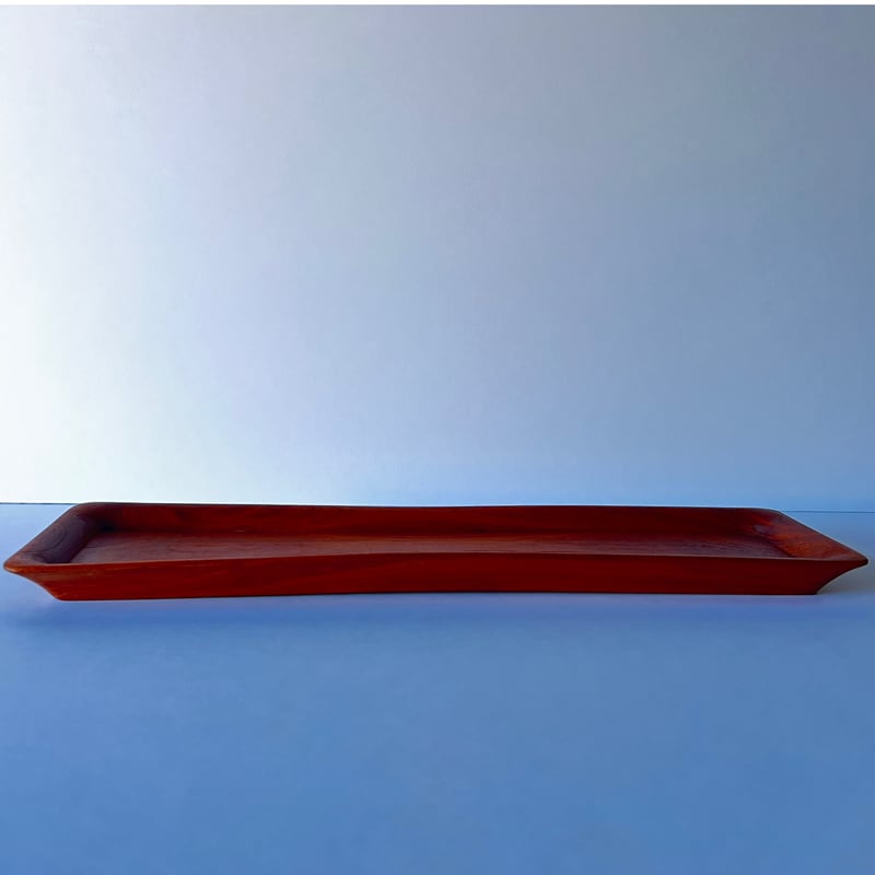 Mー4 一文字盆 欅 Ichimonji Tray (Rectangular Tea Tray