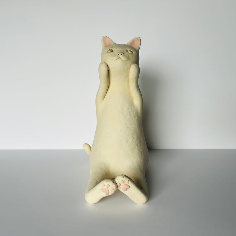 KMー2 鍵谷雅美 悩める猫 Masami Kagiya Odd-Eyed White