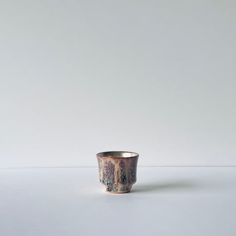 TN−3 谷井直人　黒流　銀彩　杯　Naoto Tanii Kuroryu Ginsai Cup