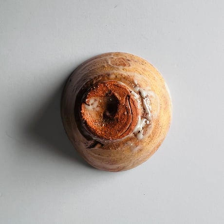 Tー45 辻村史朗　井戸ぐい呑　共箱付き　Shiro Tsujimura Ido Sake Cup with box
