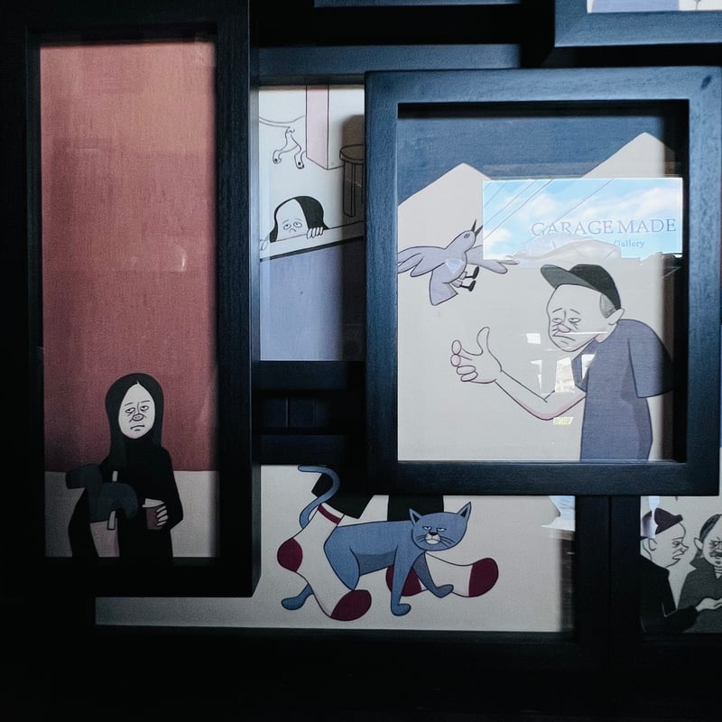 HY−2 花井祐介 「無題1」 木版画 | GARAGE MADE