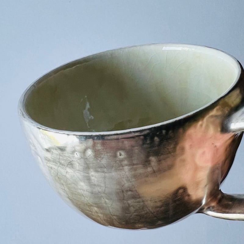 TNー64 谷井直人 銀彩ビードマグカップ Naoto Tanii – Silver