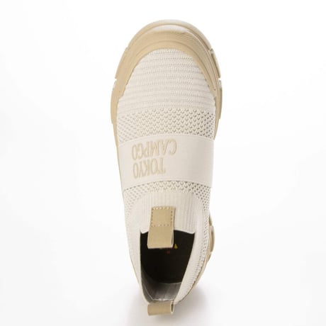 TOKYO CAMPGO / トーキョーキャンプゴー 防滑ボリュームソール 防水スリッポンスニーカー