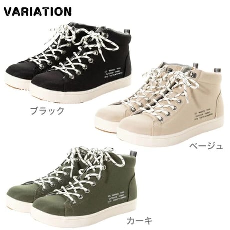 TOKYOCAMPGO トーキョーキャンプゴー レインスニーカー 防水スニーカー ナイロンハイカットスニーカー ハイカットスニーカー スニーカー ファスナー付き 防水 防滑 No.5121