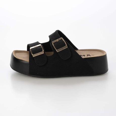 onni ELAMA ダブルバックル 厚底 プラットフォーム サンダル