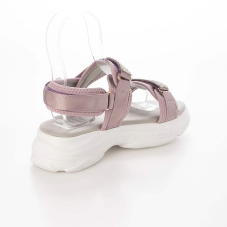 husky Co.Ltd. kitson キラキラ ダブルベルト 厚底サンダル