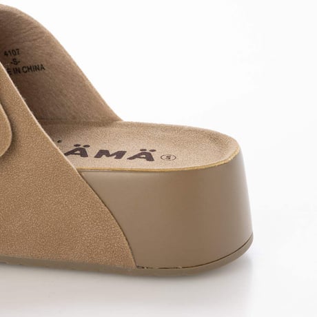 onni ELAMA ダブルバックル 厚底 プラットフォーム サンダル