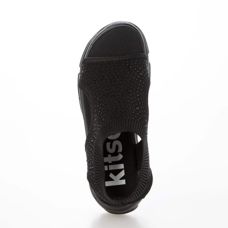 husky Co.Ltd. kitson ニット 厚底 キラキラ サンダル