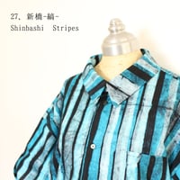 はんぶんこのシャツ （27：Shinbashi－Stripes－）