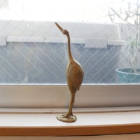 真鍮のオブジェ（鳥）