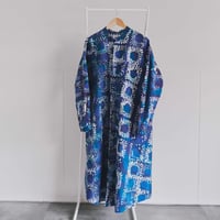 ずっとずっとのロングシャツ（#二重緑001）