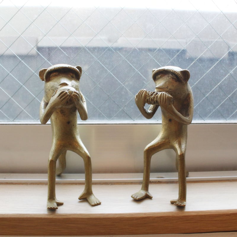 真鍮のオブジェ（猿） | AFRICL