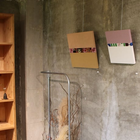 表具アートパネル「 草原」（455×380）