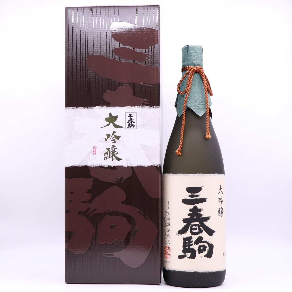 勝駒2本セット【1800ml】 勝駒 本仕込 翠玉 純米大吟醸 亀の尾 日本酒 1800ml 2本セット