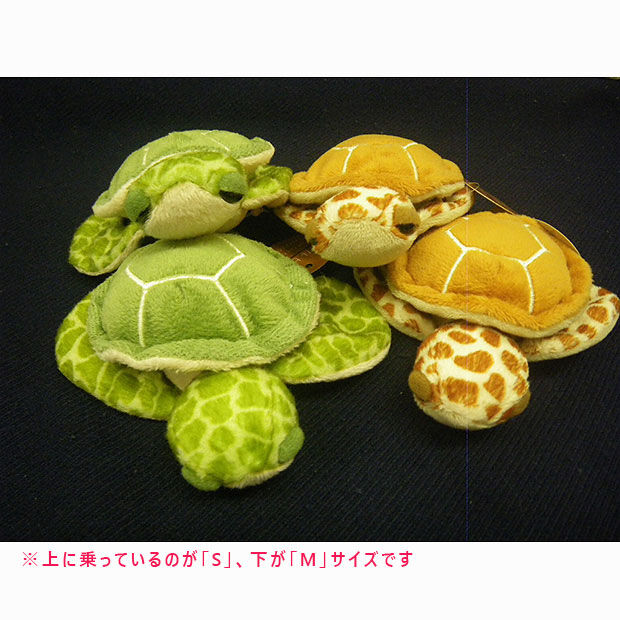 新品・タグ付き！　ウミガメ リクガメ　カメグッズ　8点セット 楽天市場】カメ ぬいぐるみ アオウミガメ Mサイズ | 水族館 亀