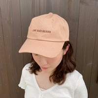 【LOVE AND BEANS】キャップ2024 (カラー：ベージュ)