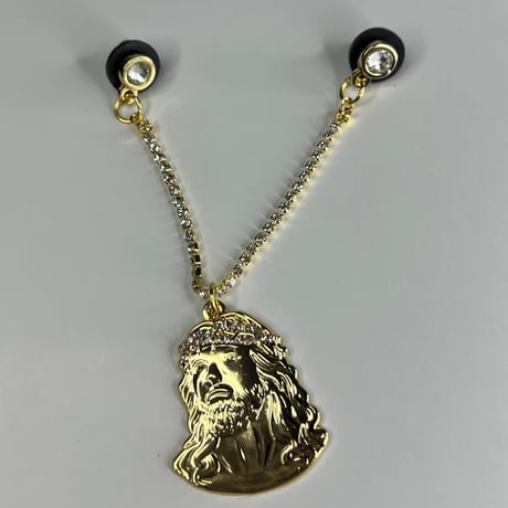 Exclusive Custom "Jesus Peace" Chain Pins エクスクルーシブ カスタム "ジーザス ピース" ピンズ