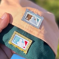 Exclusive Custom "Picture frame" Hat Pins【Gold】