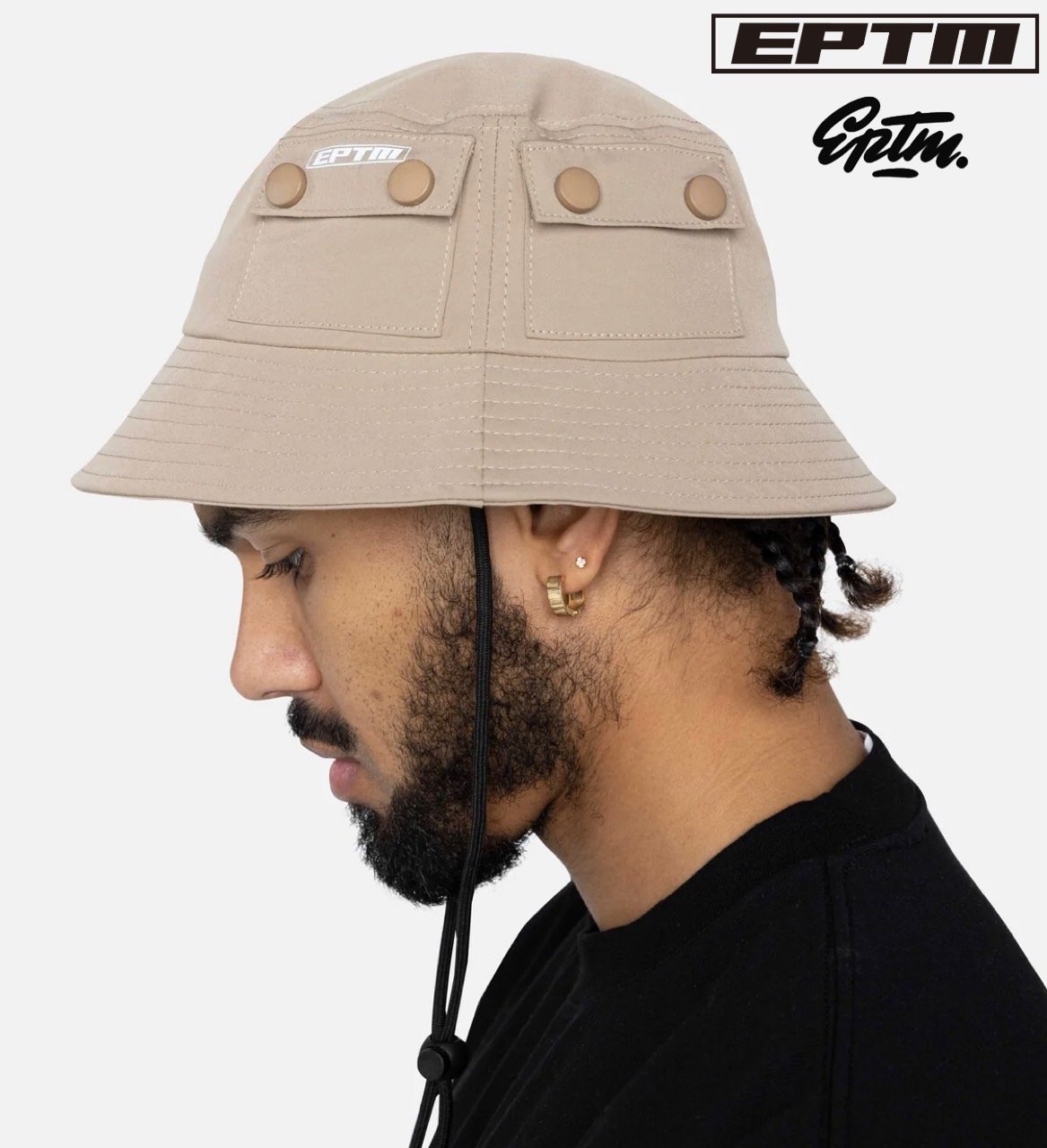 EPTM SNAP BUTTON BUCKET HATS バケットハット バケハ | Goth