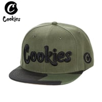 COOKIES SF ”ORIGINAL LOGO” SNAPBACK CAP 【OLIVE / GREEN CAMO】