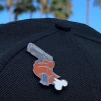 Exclusive Custom "Silver Gun" Pins エクスクルーシブ カスタム "シルバーガン" ピンズ