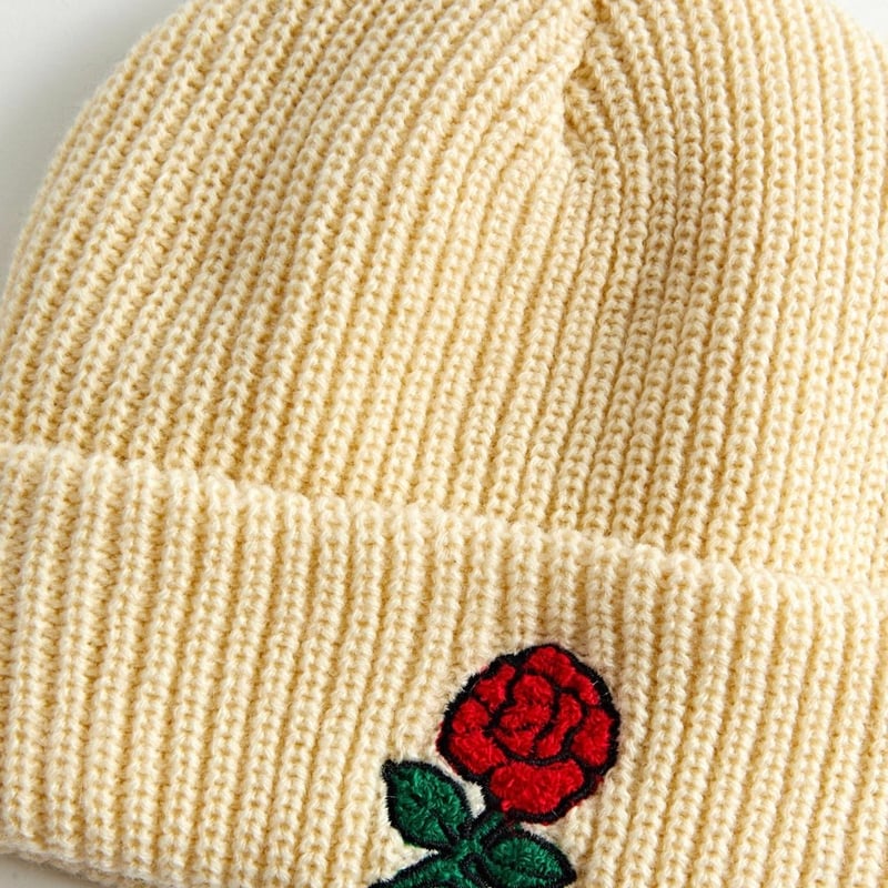 Market Rose Beanie マーケット ローズ ビーニー ニットキャップ