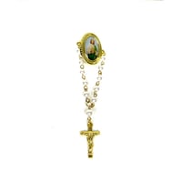 San Judas St Jude Rosary Chain Pins