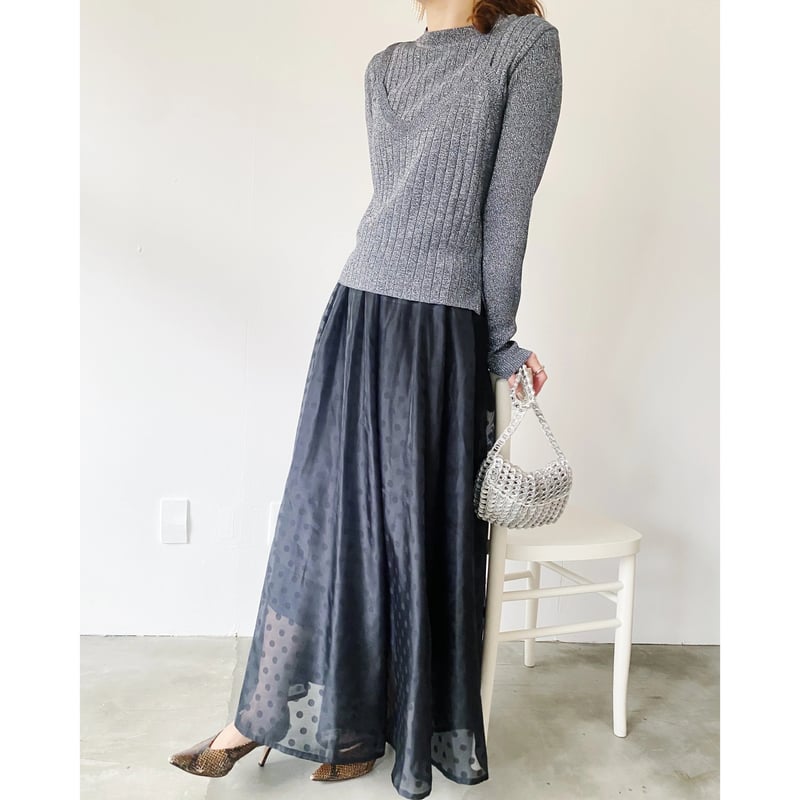 SET】ラメキャミソール×ニットトップス(6241-424) | torrazzodonna SET】ラメキャミソール×ニットトップス(6241-424) | torrazzodonna