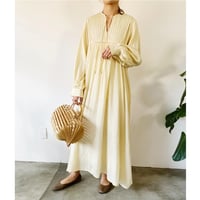 【INDIA】キルティング×コットンハイブリットワンピース(6241-431)