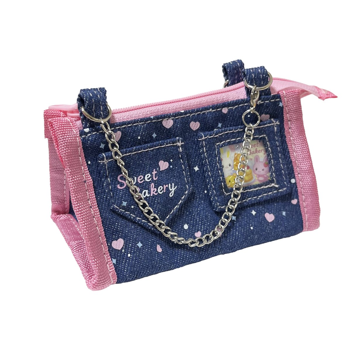 ドリームカプセル限定》平成女児 miniデニム風ポーチ 全5種セット