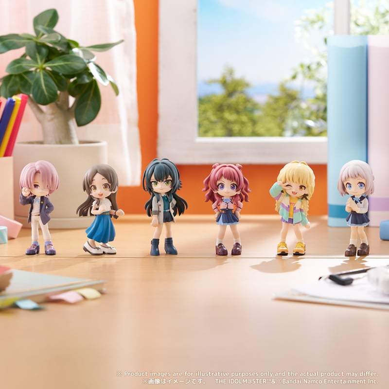 学園アイドルマスター フィギュア 9個セット PalVerse 学園アイドルマスター vol.1 全6種セット BOX【予約商品 ゲームキャラクター