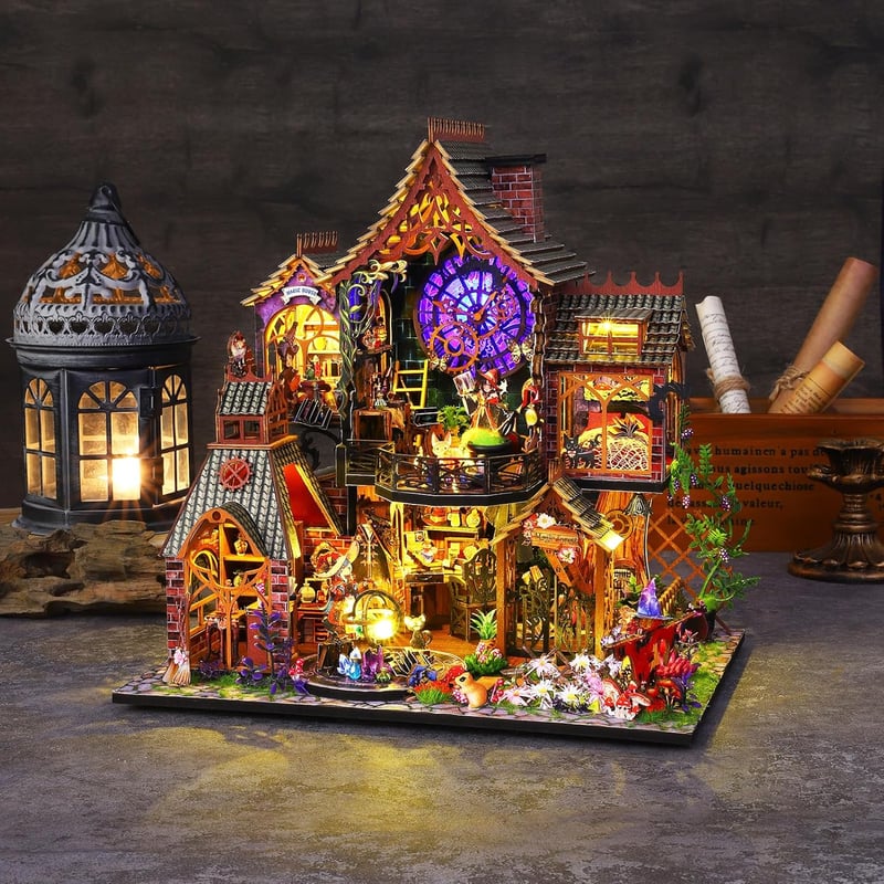 Spilay DIY magic diy house ミニチュア ドールハウスキット Magi Spilay DIY magic diy house ミニチュア ドールハウスキット Magi