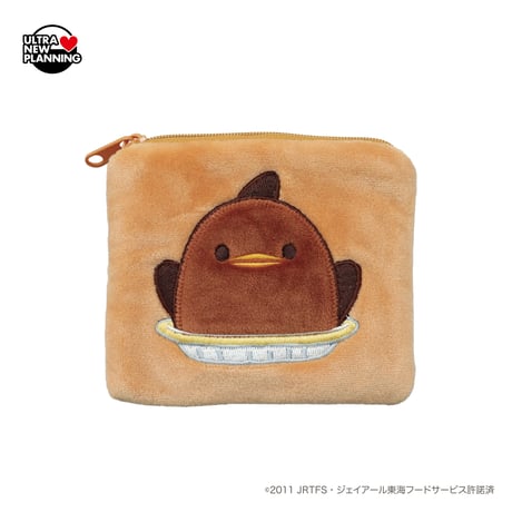 《ドリームカプセル限定》ぴよりんスクエア刺繍ポーチ 全4種セット